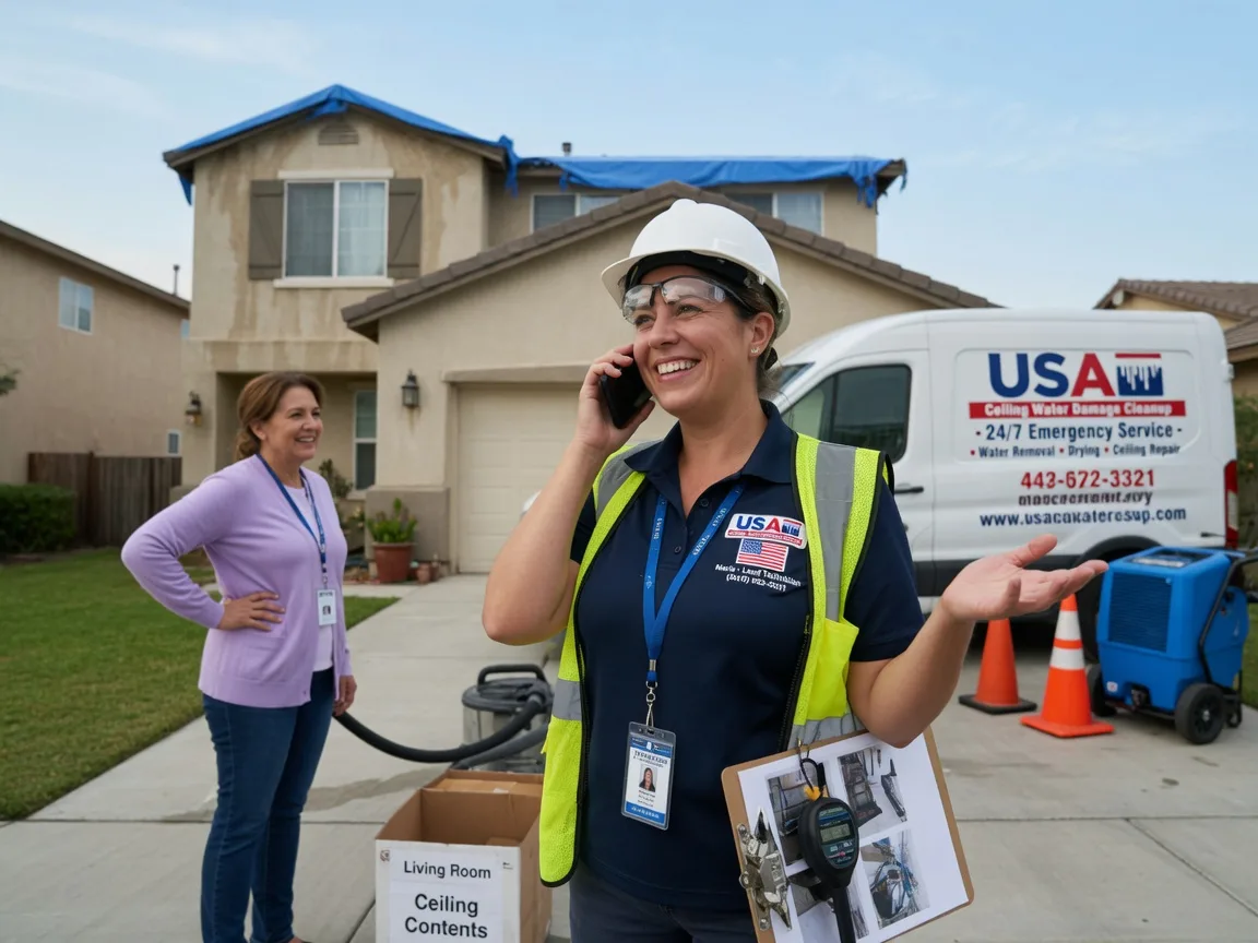 Ceiling Water Damage Restoration Walthill, NE FAQs